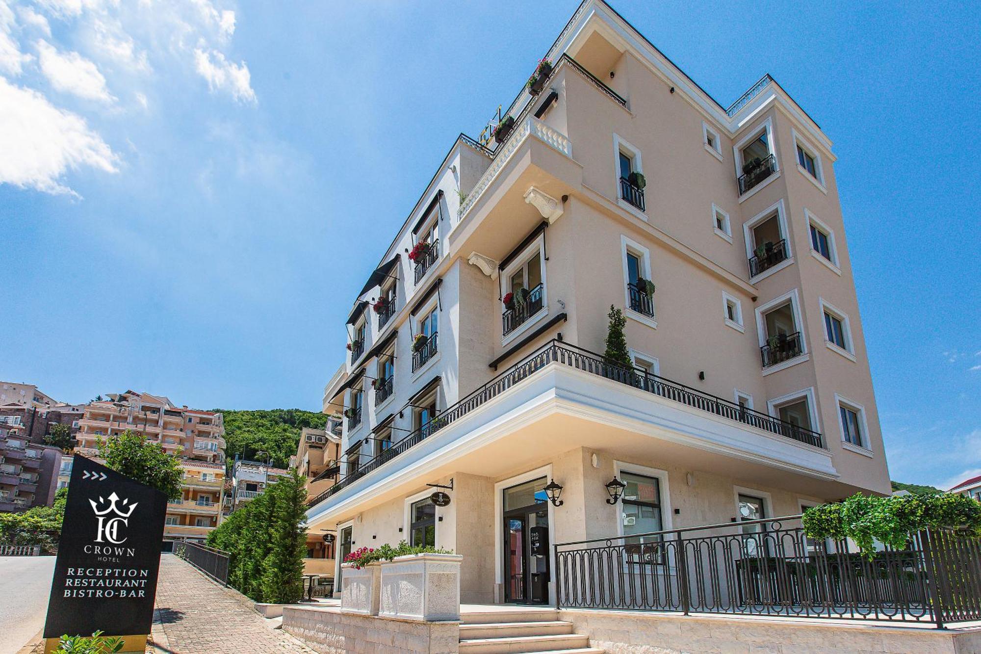 Hotel Crown Budva Exteriör bild